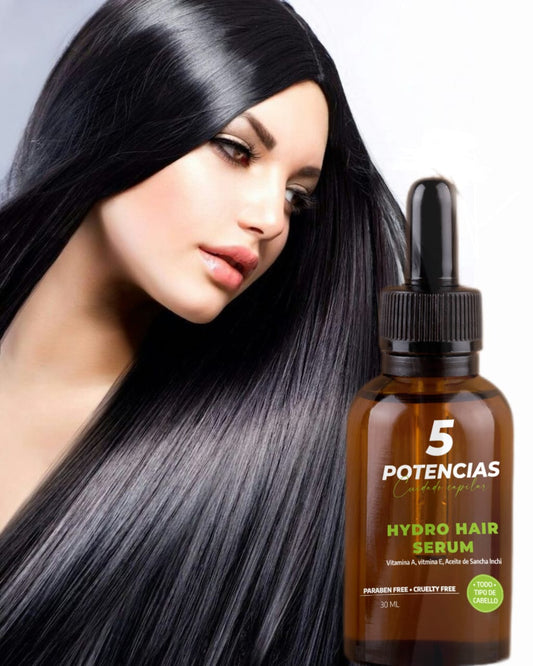 SERUM 5 POTENCIAS + (PERFUME CAPILAR OBSEQUIO)